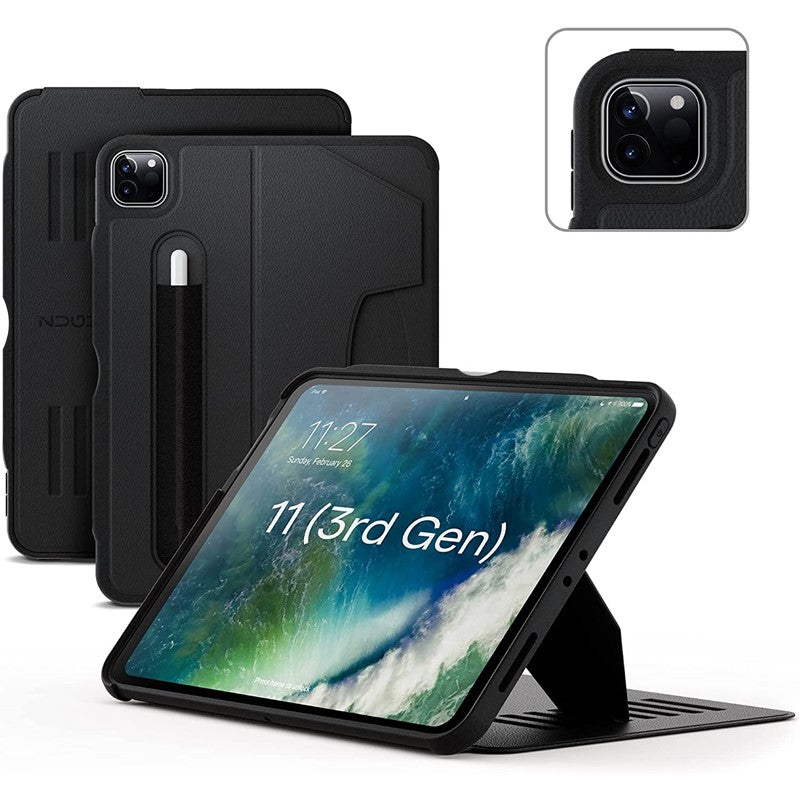 ZuguCase The Alpha Ultra Slim Protective iPad Case, Wireless Apple Pencil Charging, Convenient Magnetic Stand & Sleep/Wake Cover - Black ZuguCase The Alpha Ultra Slim Protective iPad Case, Wireless Apple Pencil Charging, Convenient Magnetic Stand & Sleep/Wake Cover - Black